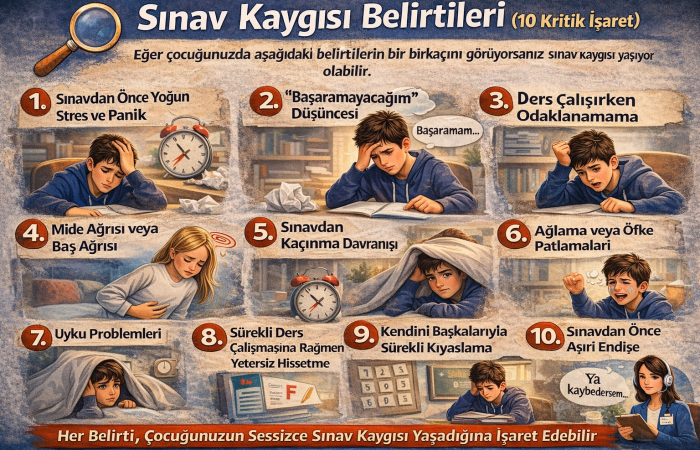 Sınav Kaygısı Belirtileri (10 Kritik İşaret)- Ankara Sınav kaygısı belirtileri – çocuklarda sınav kaygısının 10 önemli işareti- sınav kaygısı terapisi - sınav kaygısı tedavisi - sınav stresi tedavisi